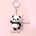 Cute Cartoon Panda Keychain