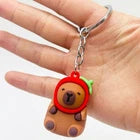 Cute Capybara Keychain Cartoon Doll Bag Pendant