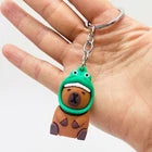 Cute Capybara Keychain Cartoon Doll Bag Pendant