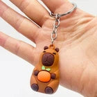 Cute Capybara Keychain Cartoon Doll Bag Pendant