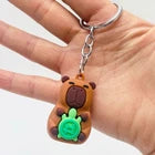 Cute Capybara Keychain Cartoon Doll Bag Pendant